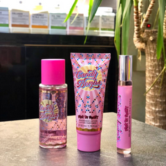 Mist, Pocket perfume and Hand cream set (Pink)