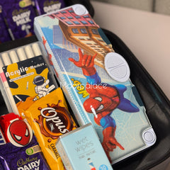 Bluish hamper