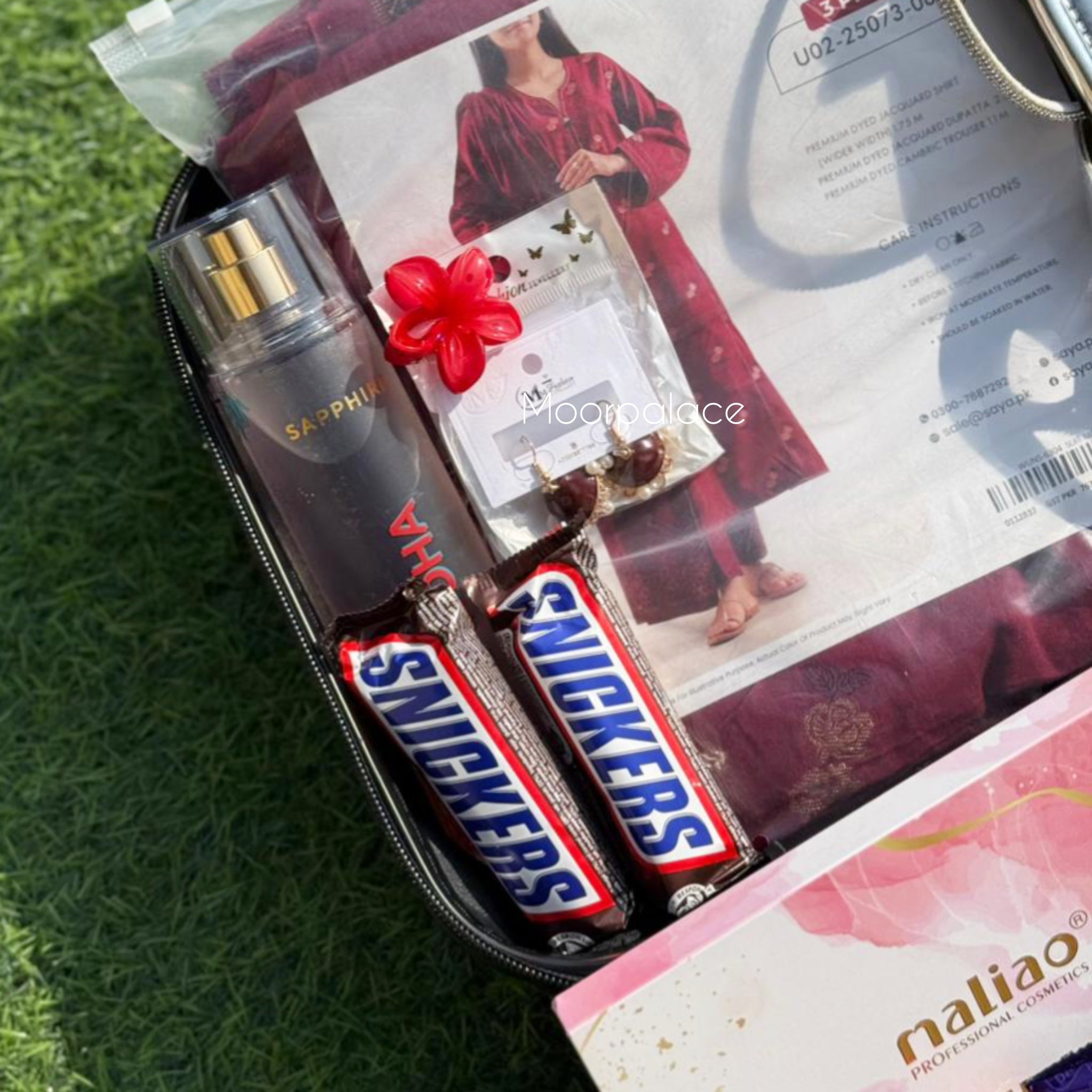 Fancy Suitcase Hamper