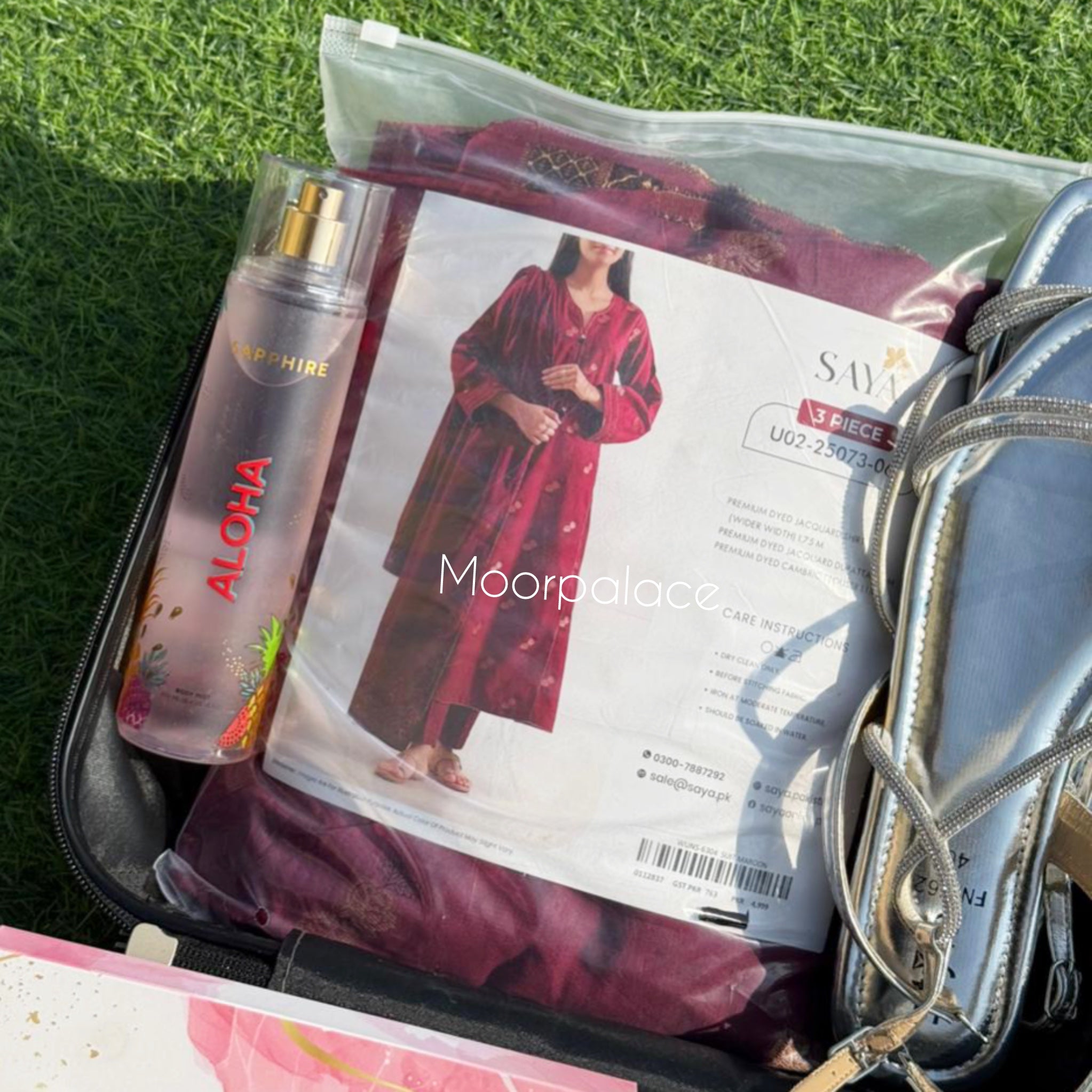 Fancy Suitcase Hamper