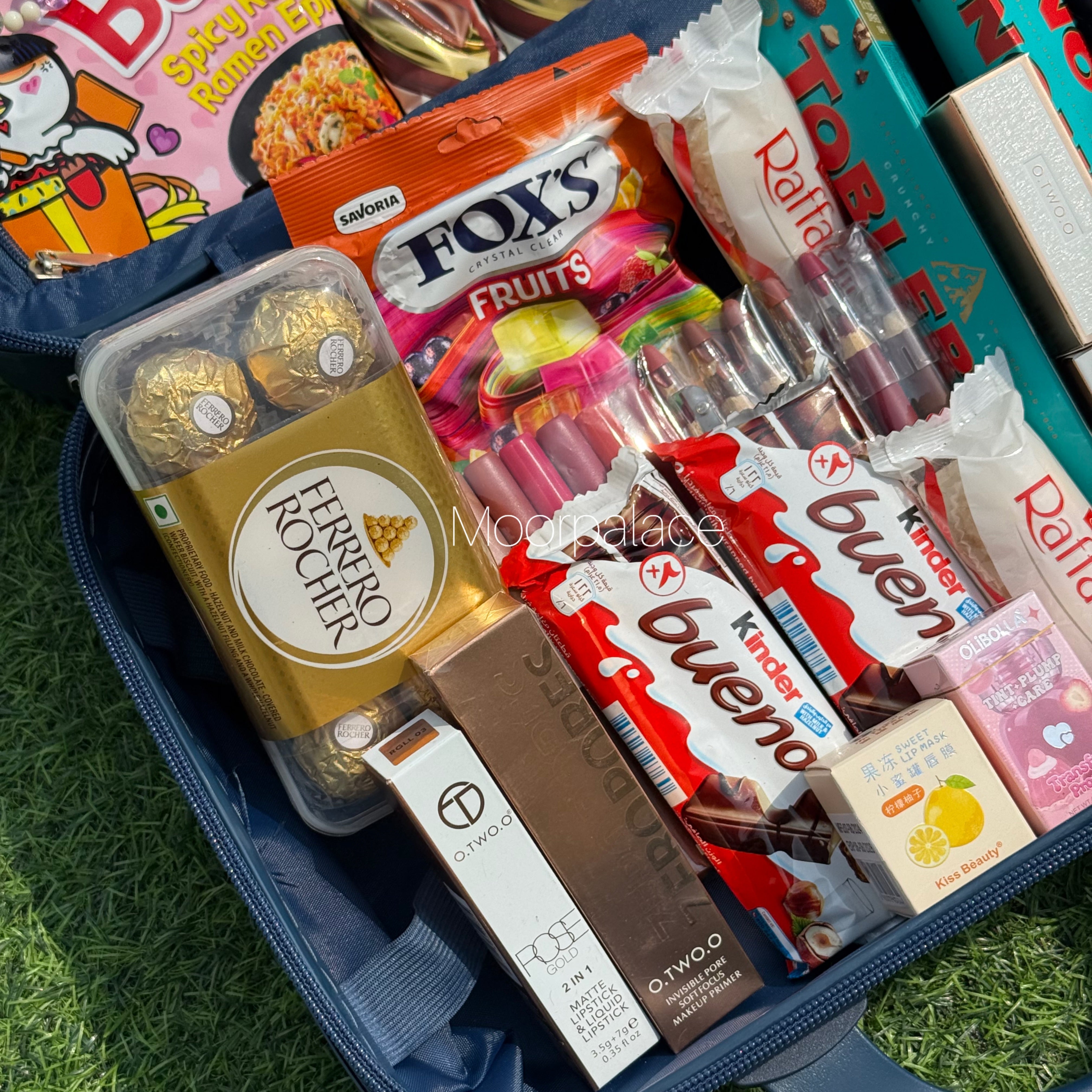 Snack And Beauty Suitcase