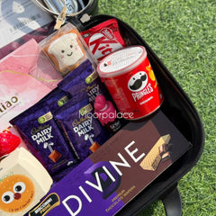 Fancy Suitcase Hamper