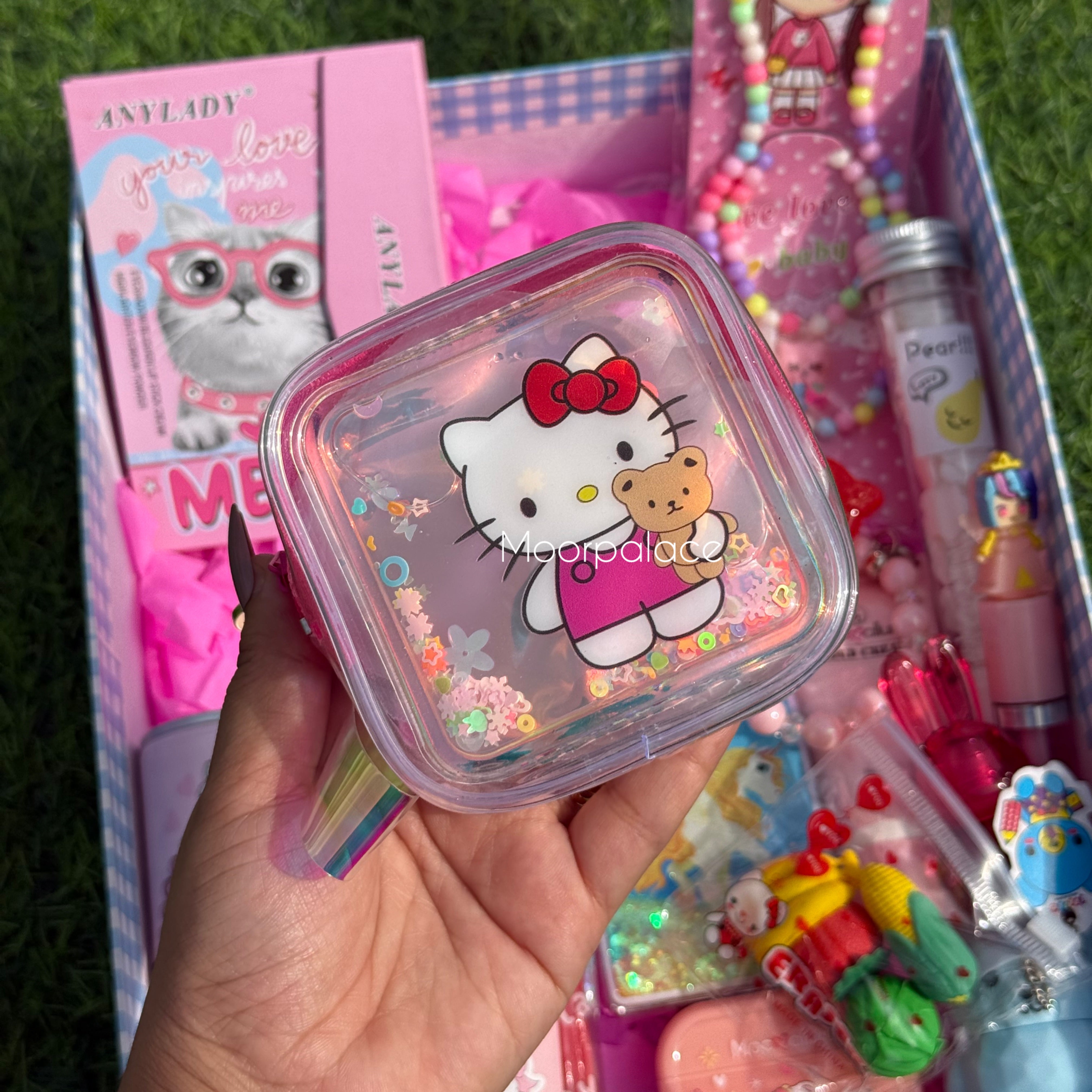 Pink Bow Hamper